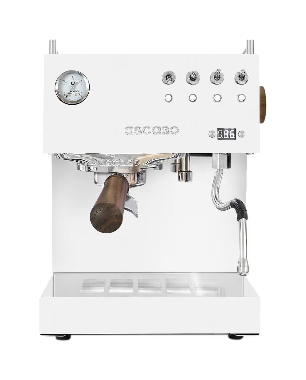 Ascaso Machine à espresso STEEL DUO PID White&Wood NEW