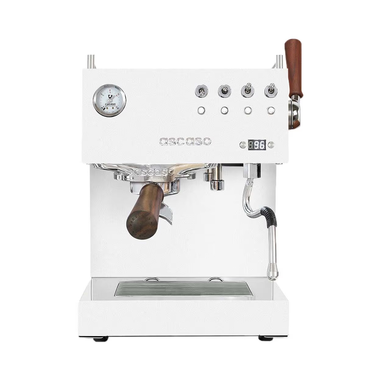 Ascaso STEEL DUO PLUS Blanc & Bois