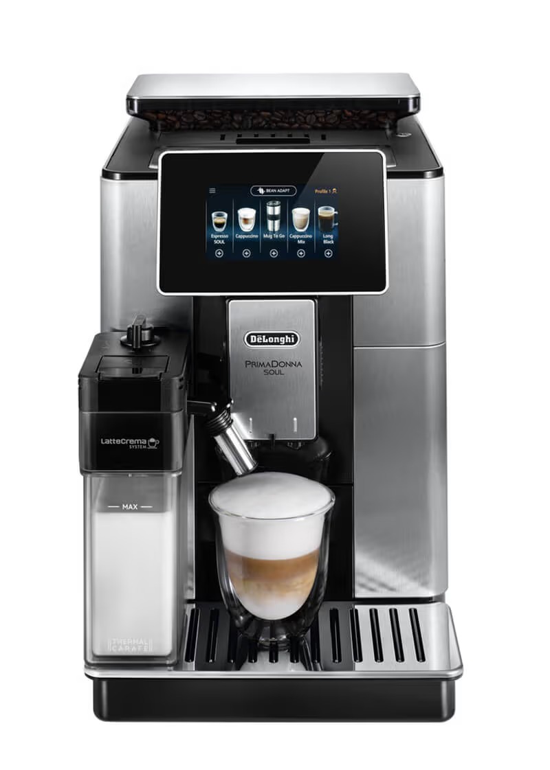 De Longhi ECAM610.75.MB PrimaDonna Soul Machine à café entièrement automatique (1) De Longhi ECAM610.75.MB PrimaDonna Soul Machine à café entièrement automatique