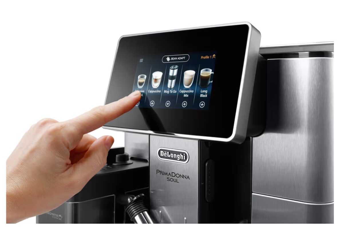 De Longhi ECAM610.75.MB PrimaDonna Soul Machine à café entièrement automatique (7)