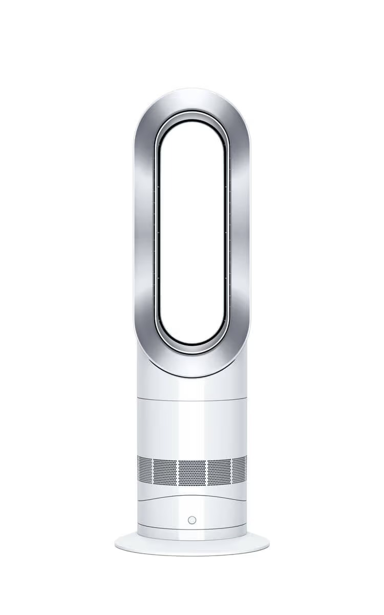 Dyson AM 09 hot & cool blancargent