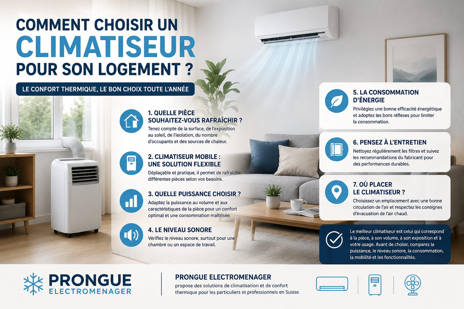 Guide pour choisir son climatiseur