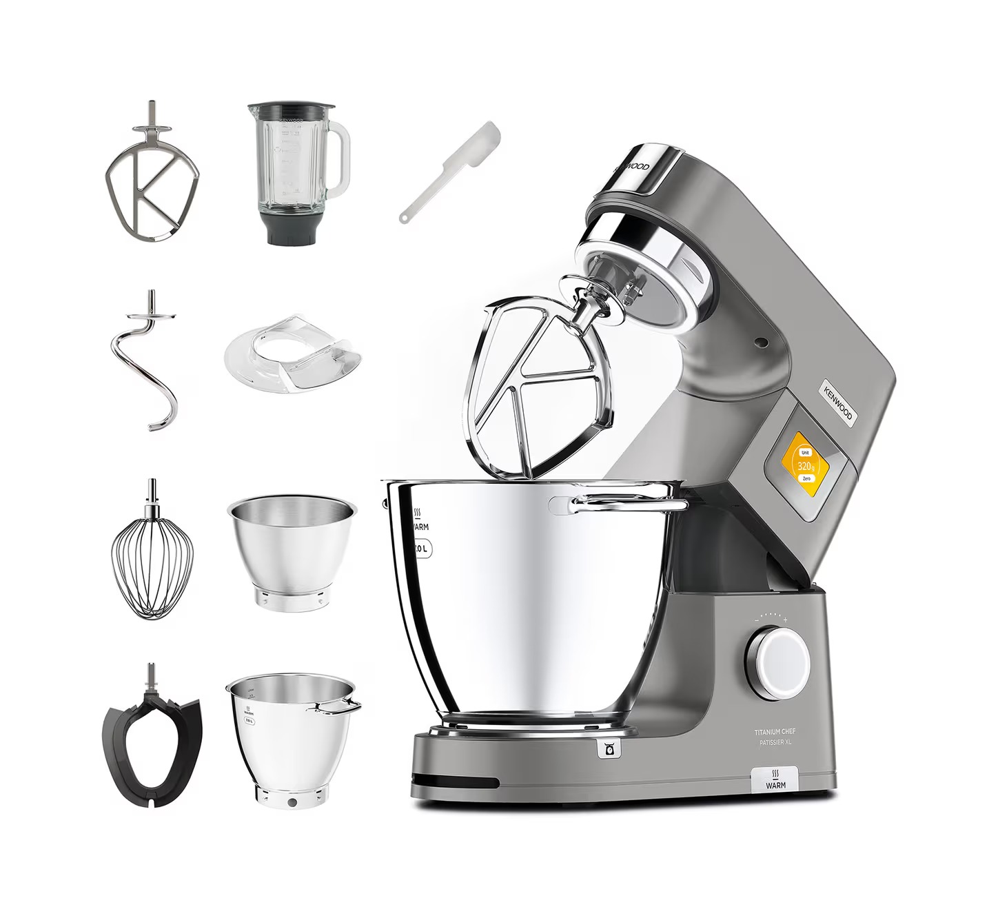 Kenwood Titanium Chef Patissier XL KWL90.124SI0