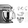KitchenAid KSM 200 Argent Médaillon Swiss Edition KitchenAid KSM 200 Argent Médaillon Swiss Edition