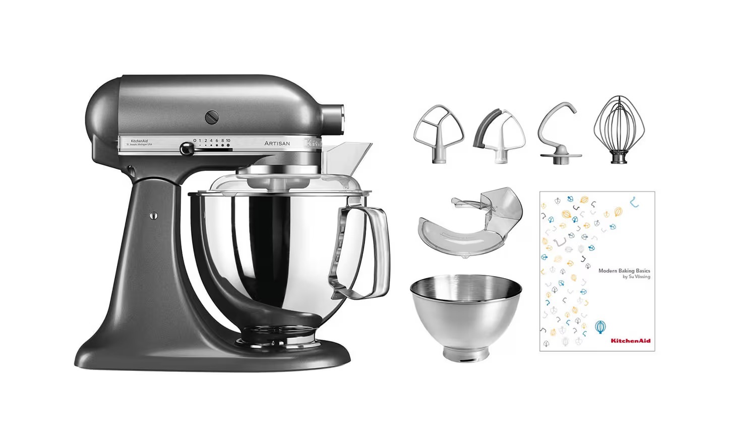 KitchenAid KSM 200 Argent Médaillon Swiss Edition