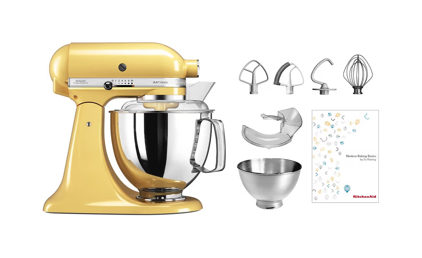 KitchenAid KSM 200 Jaune Pastel Swiss Edition