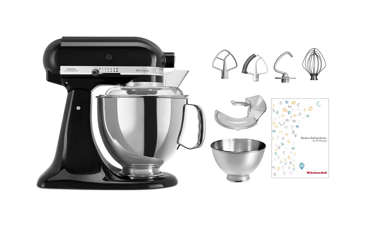 KitchenAid KSM 200 noir Swiss Edition