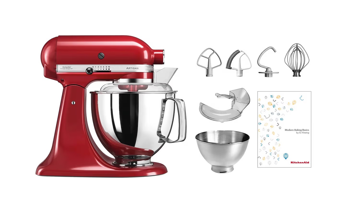 KitchenAid KSM 200 rouge Swiss Edition