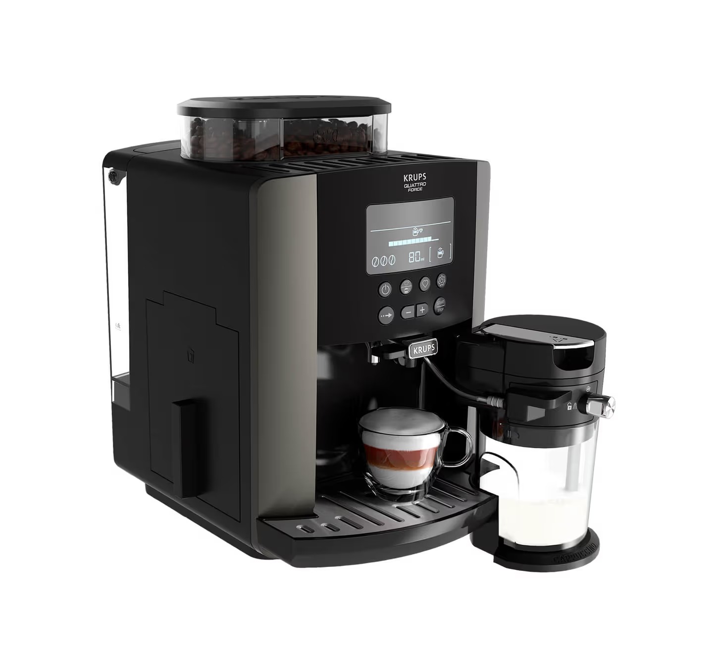 Krups EA819E10 Arabica Latte (étain)
