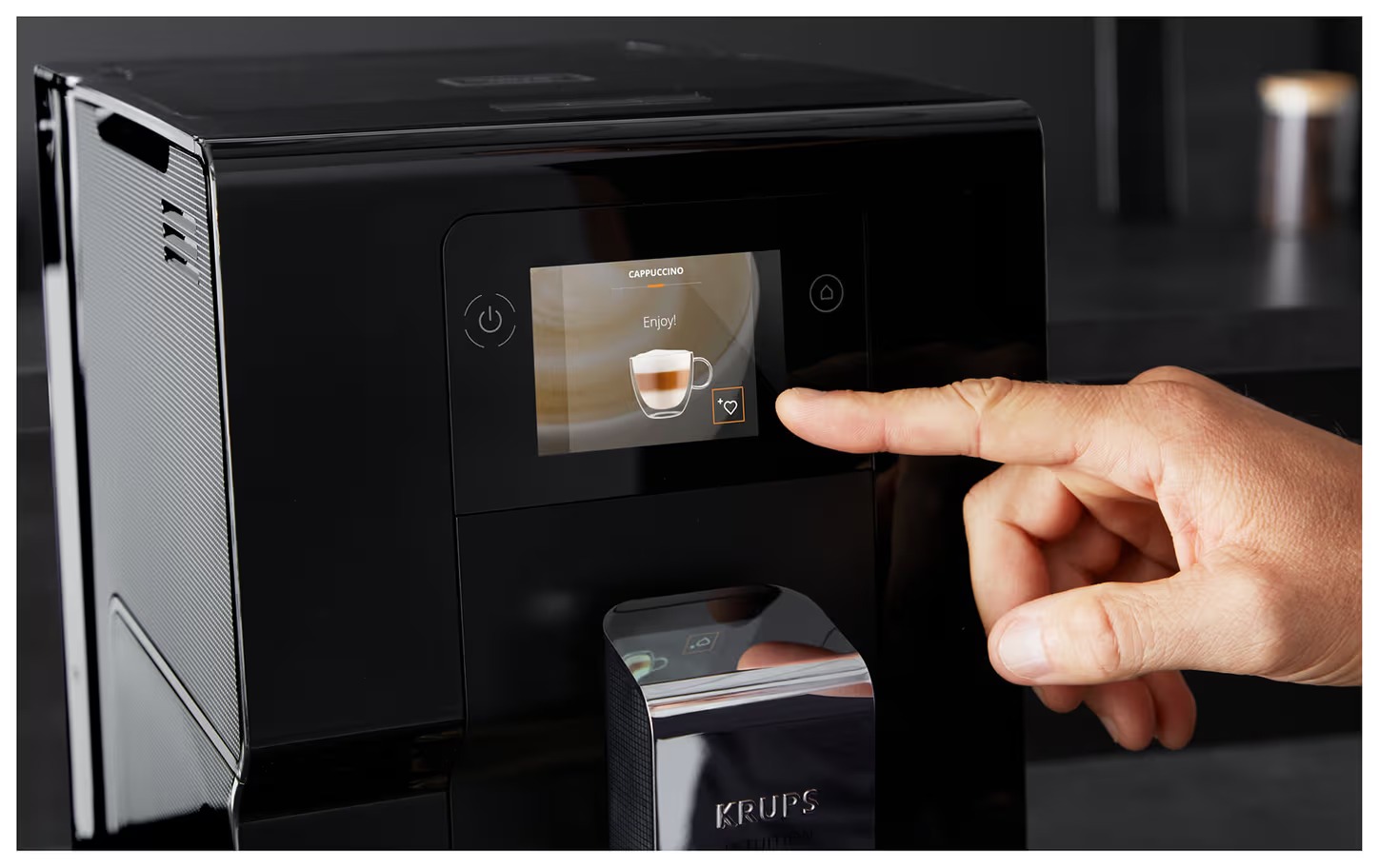 Krups EA8738CH Intuition Preference (réservoir à lait inclus)2