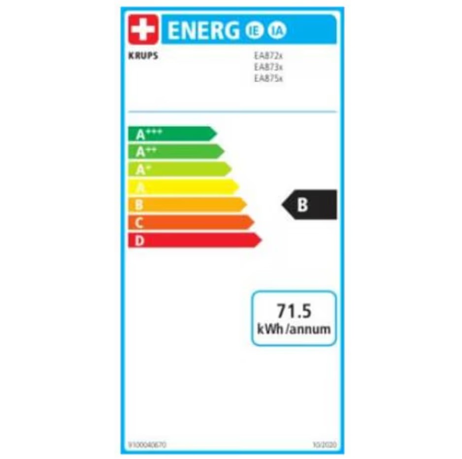 Krups EA8738CH Intuition Preference (réservoir à lait inclus)6