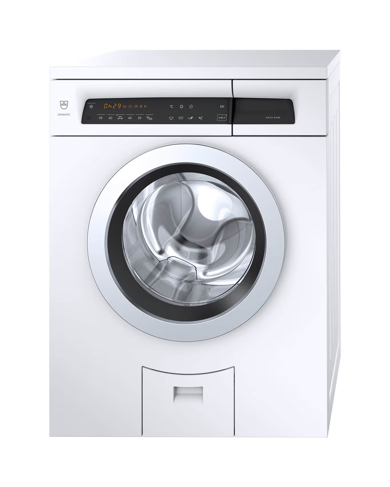 Lave-linge immeuble collectif V-ZUG Unimatic WA V2000 rechts 1101910034