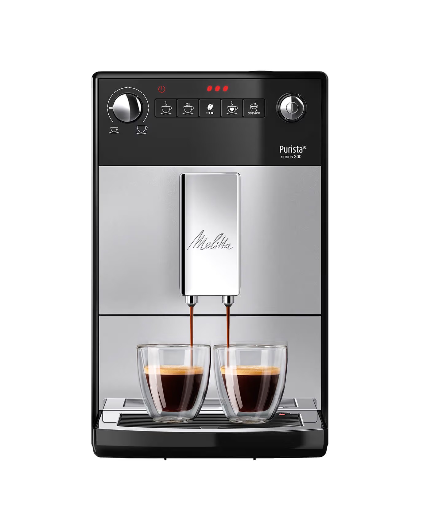 Melitta Purista Argent-Noir