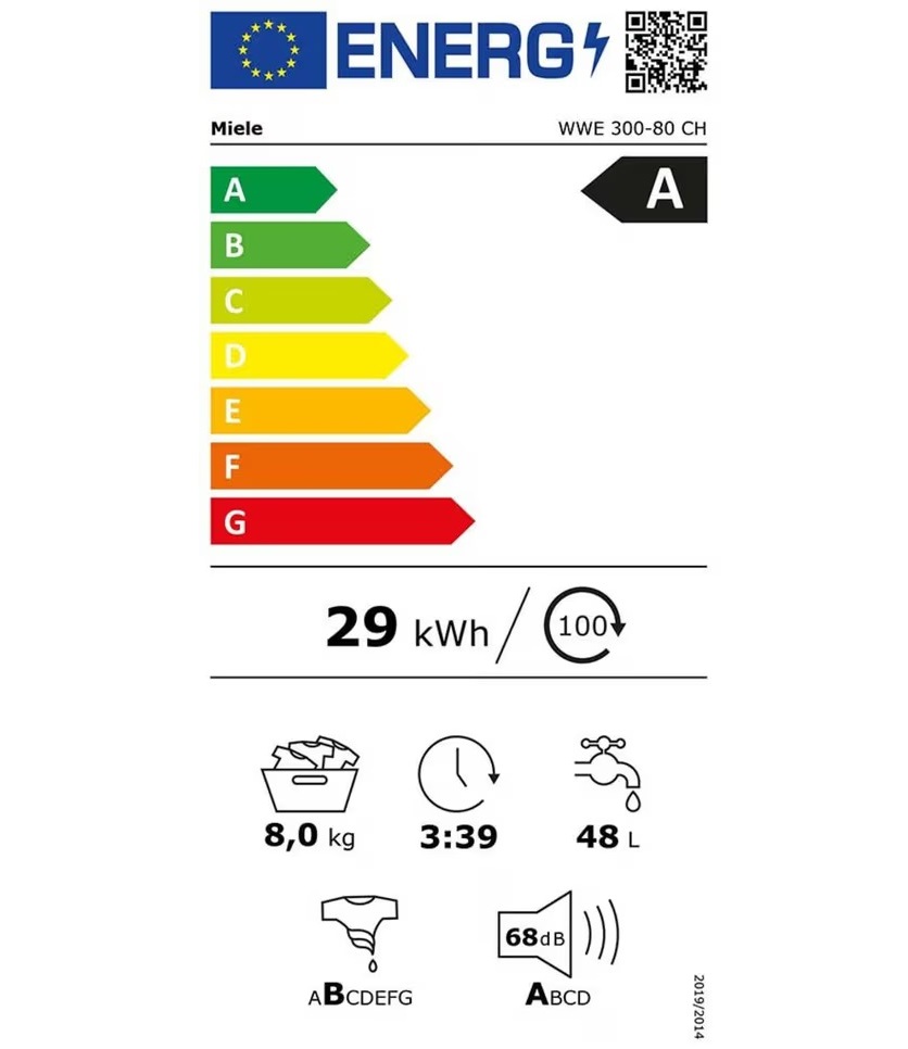 Miele Set WWE 300-80 CH + TWH 700-80 CH0