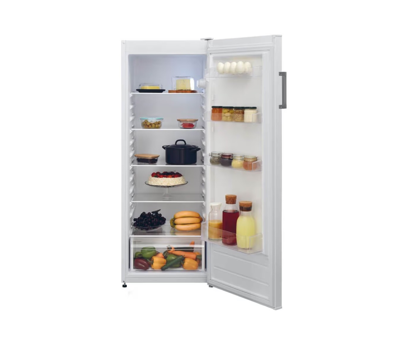 Réfrigérateur Candy CVIOLS514EWHE 255.0 L à droiteréversible