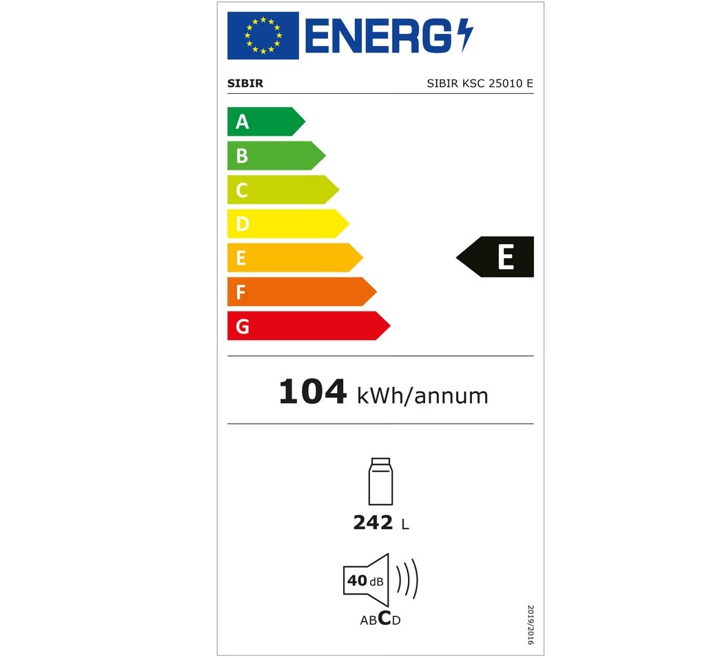 Réfrigérateur Gorenje KSC 25010 E 242.0 L à droiteréversible (2)