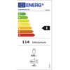 Réfrigérateur Kibernetik KS340L 335.0 L à droiteréversible (2)