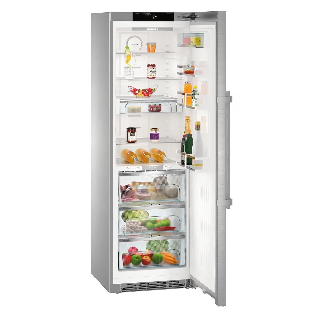 Réfrigérateur Liebherr SKBes 4350 BluPerformance Kühlschrank Edelstahl rechts 367.0 L à droitepas réversible