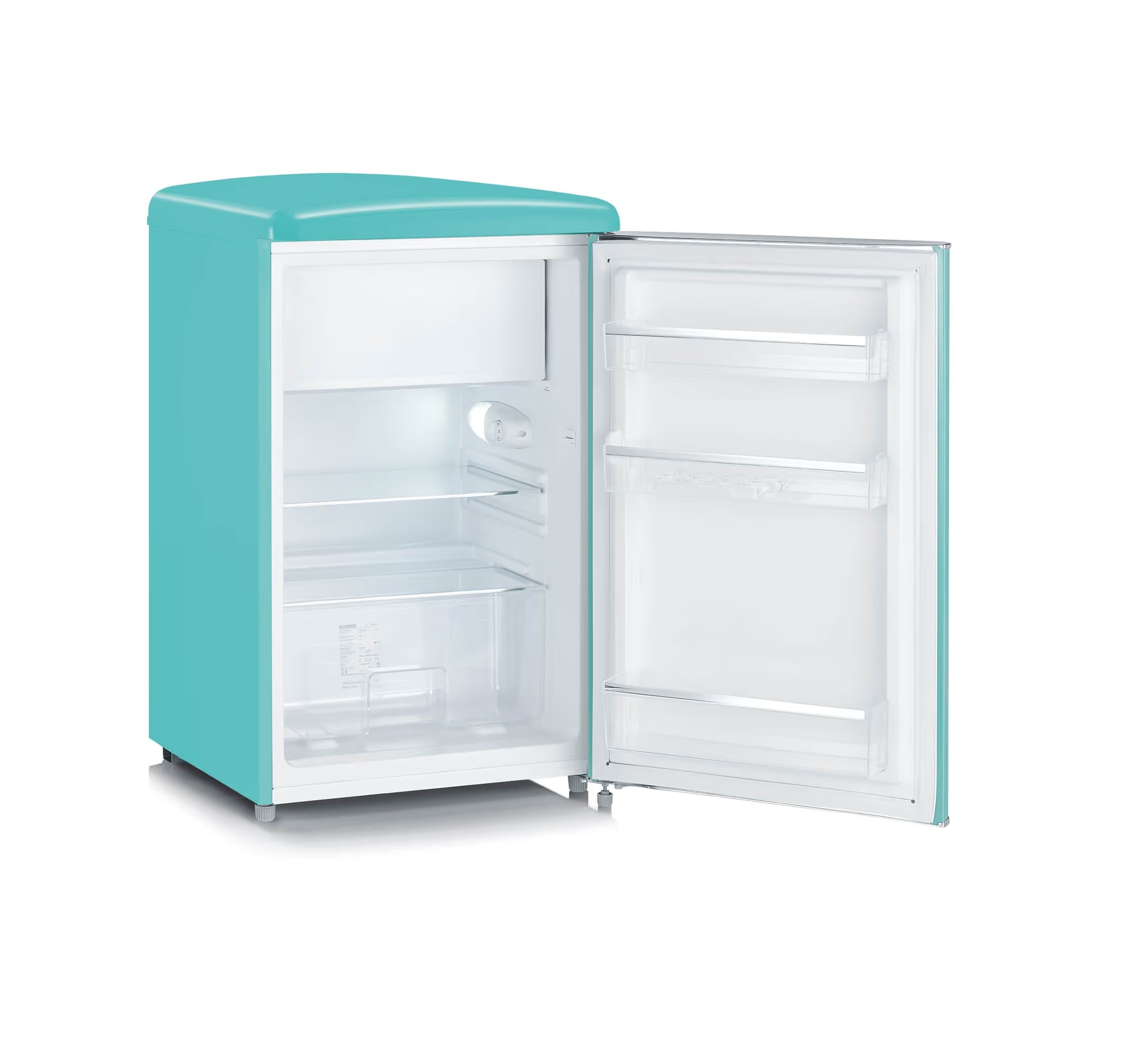 Réfrigérateur Severin RKS8834 turquoise 108.0 L à droitepas réversible (3)