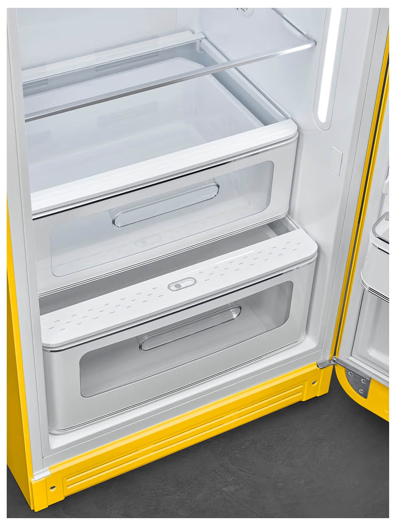Réfrigérateur Smeg FAB28RYW3 Jaune Droite 270.0 L à droitepas réversible (9)