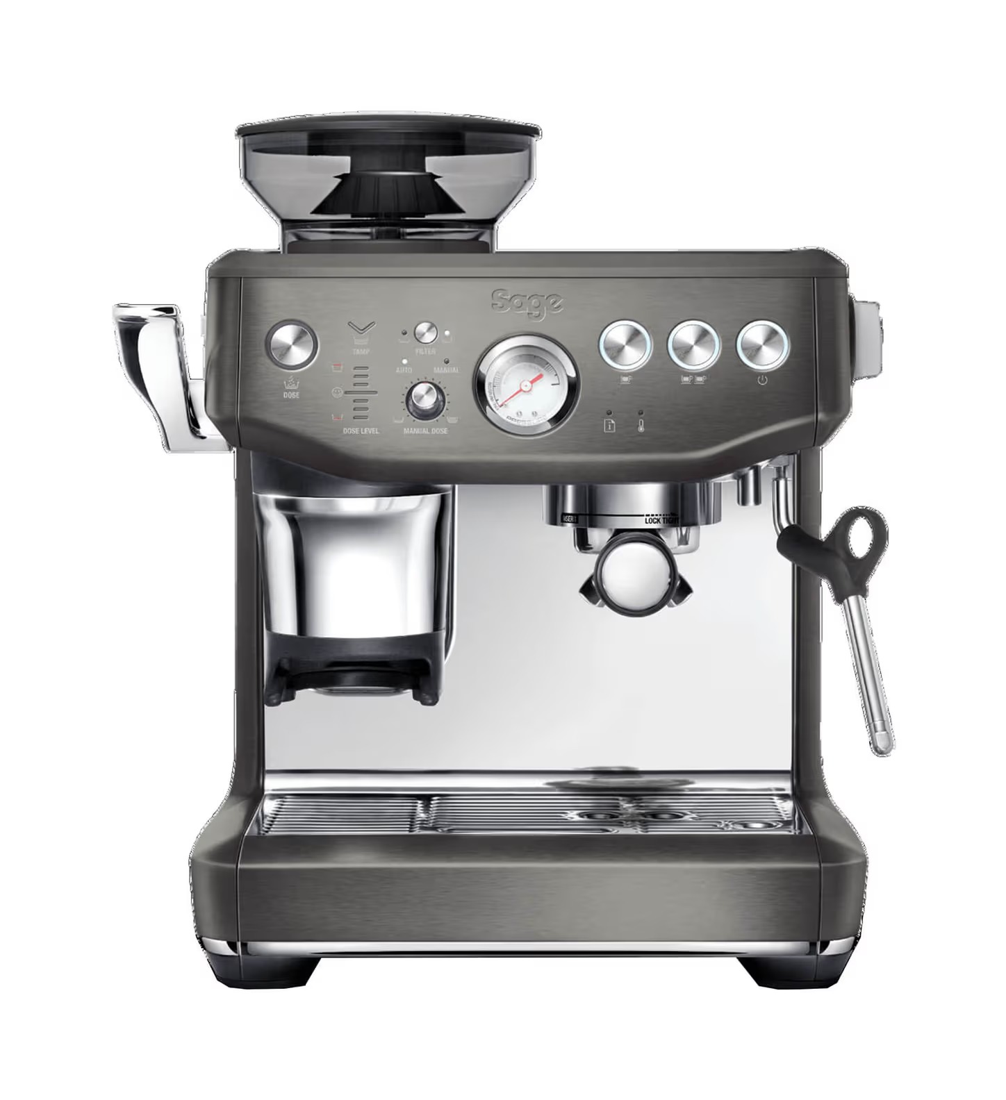 Sage The Barista Express Impress Black Stainless Steel