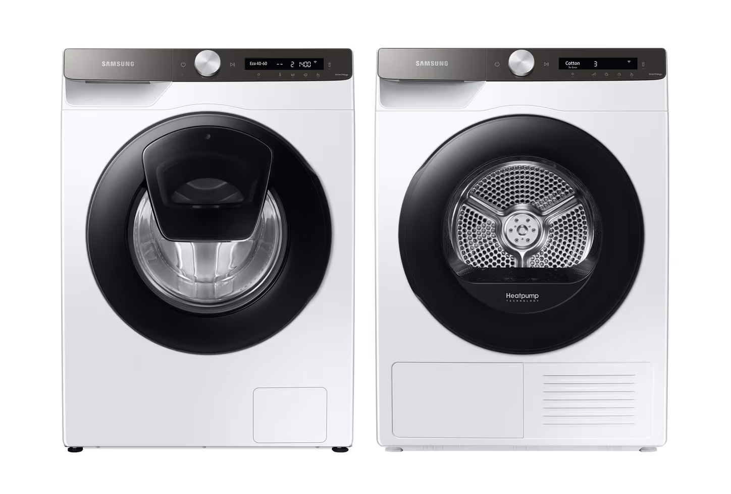 Samsung Set DV80T5220ATS5 + WW80T554AATS5 AddWash (1) Samsung Set DV80T5220ATS5 + WW80T554AATS5 AddWash
