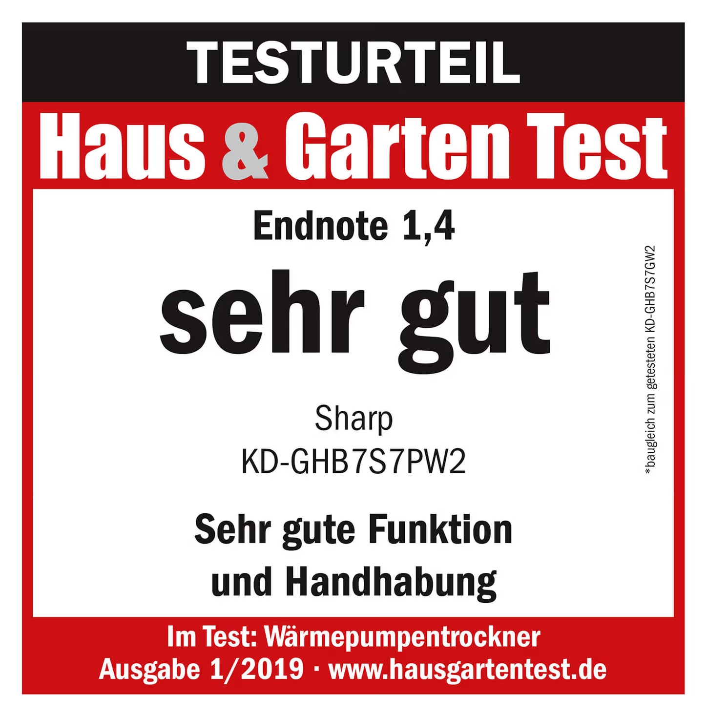 Sharp KD-GHB7S7PW2-DE1