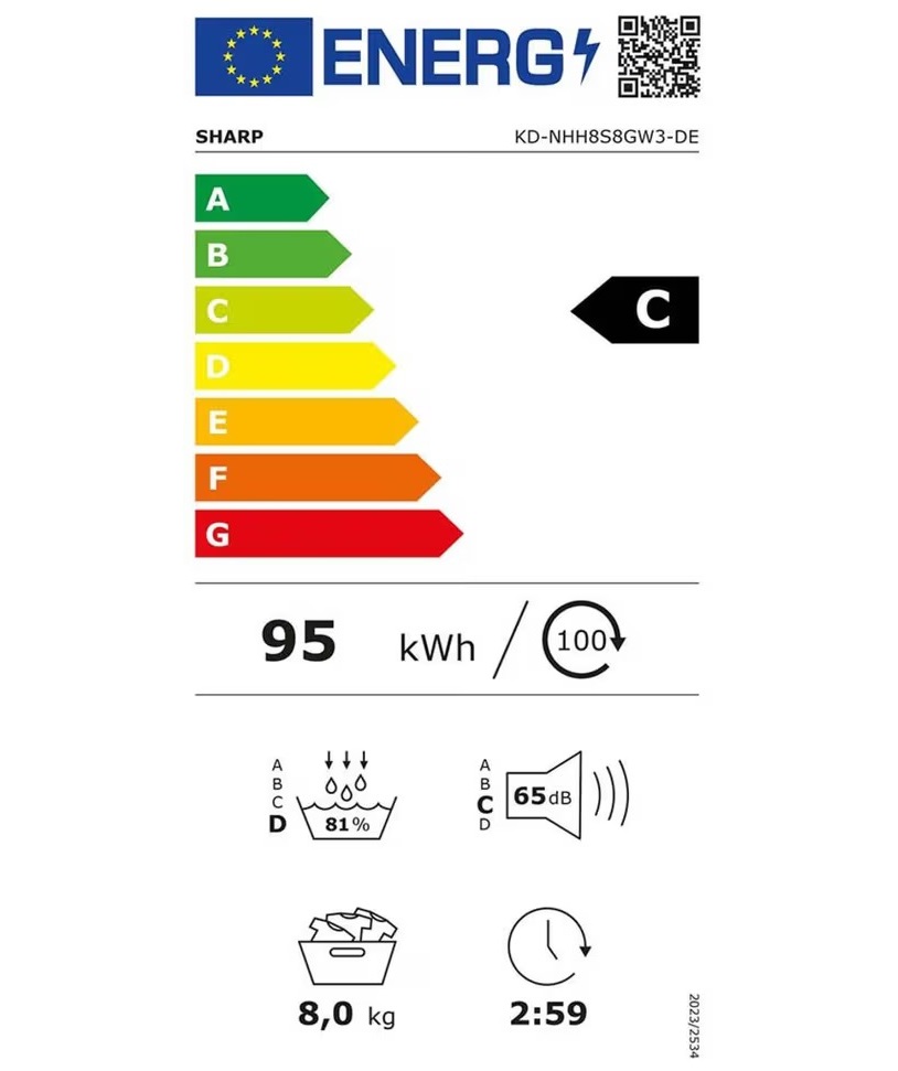 Sharp Set Sharp KD-NHH8S8GW3-DE+ES-NFB814CWA-D0