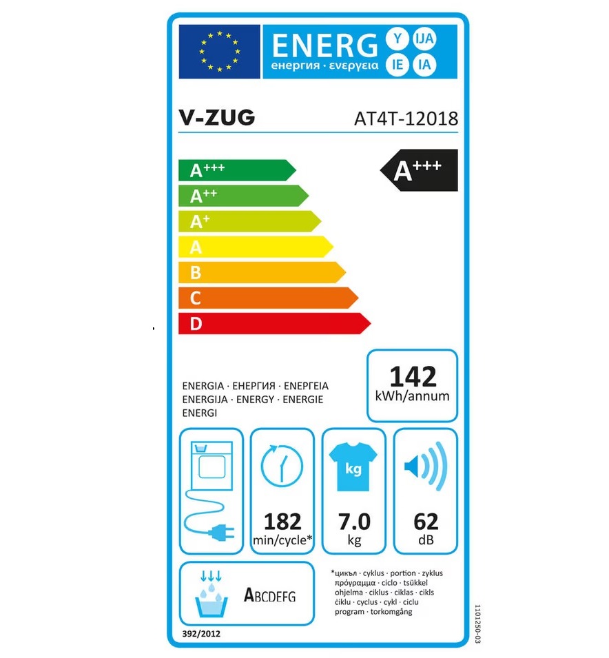 V-ZUG Adora TR V4000 Standard links