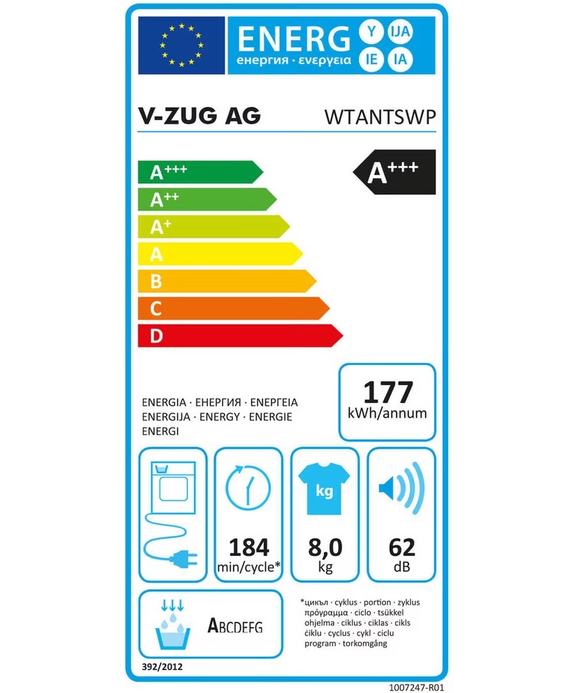 V-ZUG Adorina WTANTSWPl