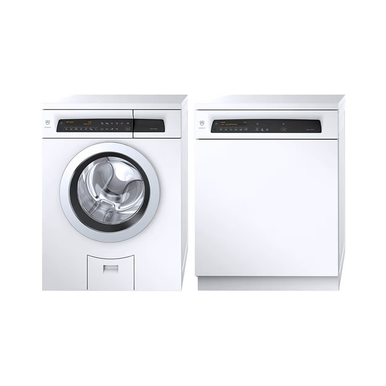 V-ZUG Set Unimatic WA V4000 li + TR V4000 re