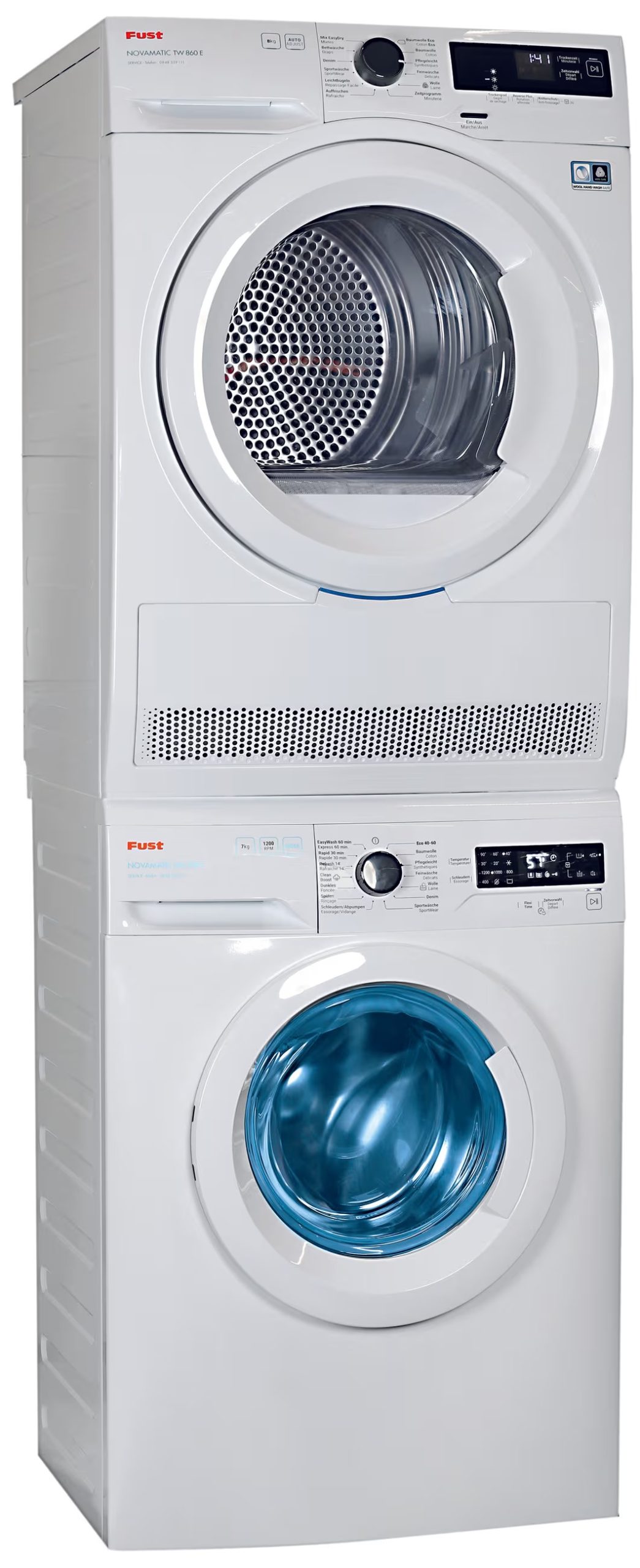 Novamatic Set Novamatic WA 708 E + TW 860 E
